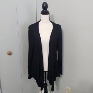 Ellen Tracy Black Open Cardigan Size Small / Medium